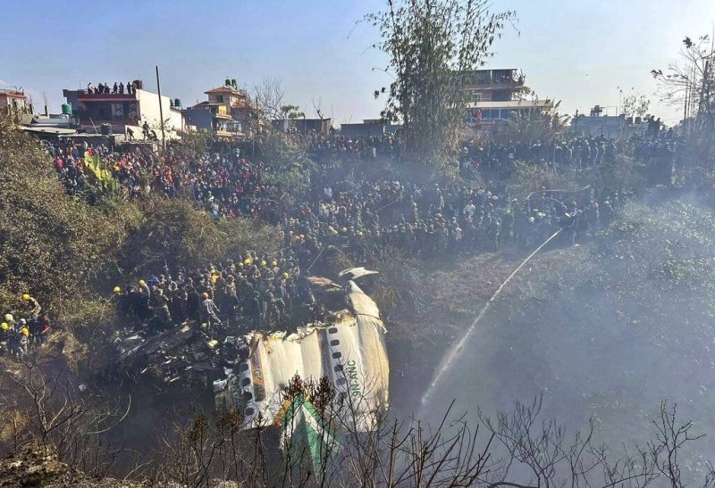 68 dead, 4 missing after plane crashes in Nepal resort town