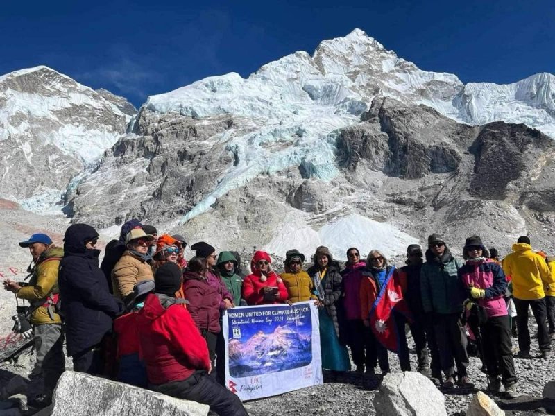 7-point declaration for Climate Justice issued at Everest Base Camp