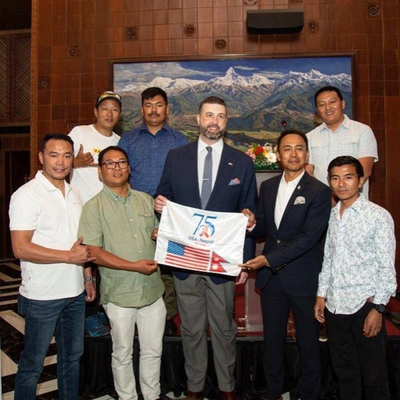 After Everest US-Nepal Friendship flag reaches Mt Denali