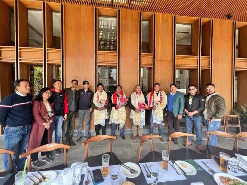 Altitude Air family congratulates Lhakpa Sonam Sherpa for summitting Mt Aconcagua