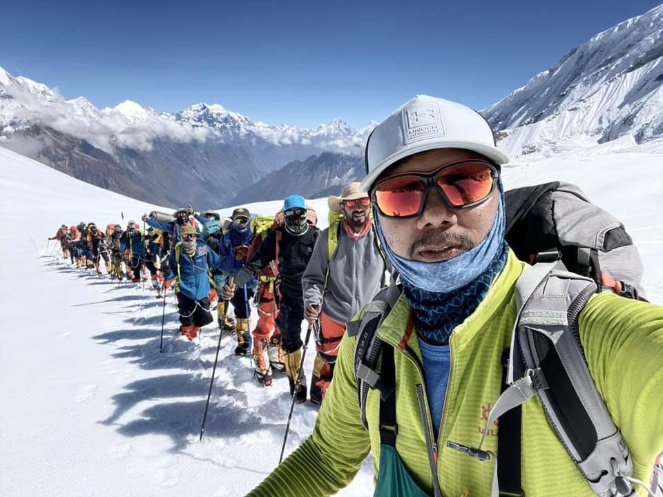 Bahrain prince, record-holding Sherpas climb Mt Manaslu