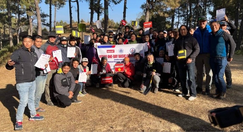 'Be Searchable' RECCO course conducted in Nepal