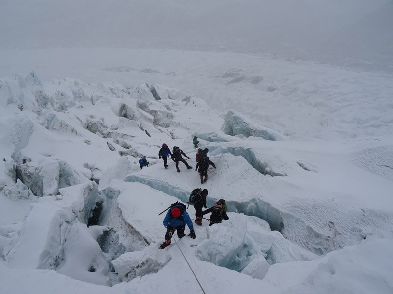 Bodies of climbers emerge from Himalayan glacier after 16 years
