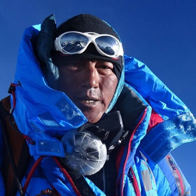 Chhuldim Ang Dorjee scales Everest for 24th time