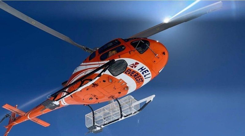 Chopper crashes near Mt Dhaulagiri, no casualty reported