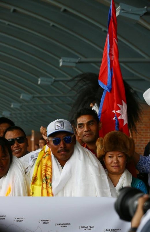 Climber Nima Gyalzen receives hero's welcome