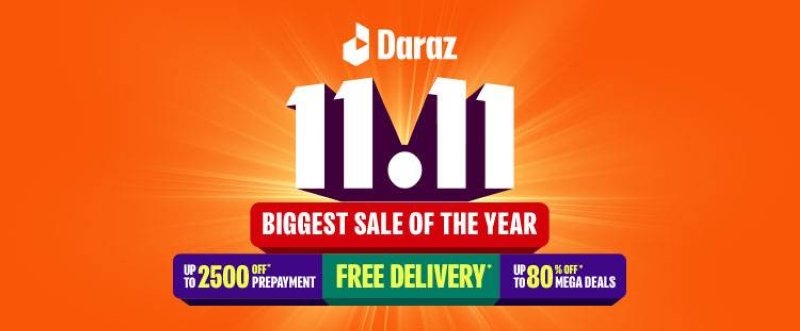 Daraz 11.11, Biggest Sale of the Year Returns - Bigger, Better, and More Exciting Than Ever