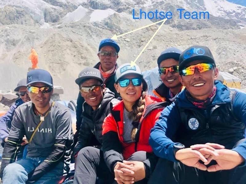 Dawa Yangzum, Phur Galjen successfully scale Mt Lhotse