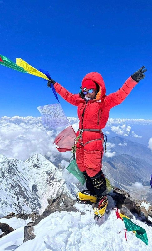 Dawa Yangzum scales 12 peaks, becomes first Nepali woman to climb most 8,000ers