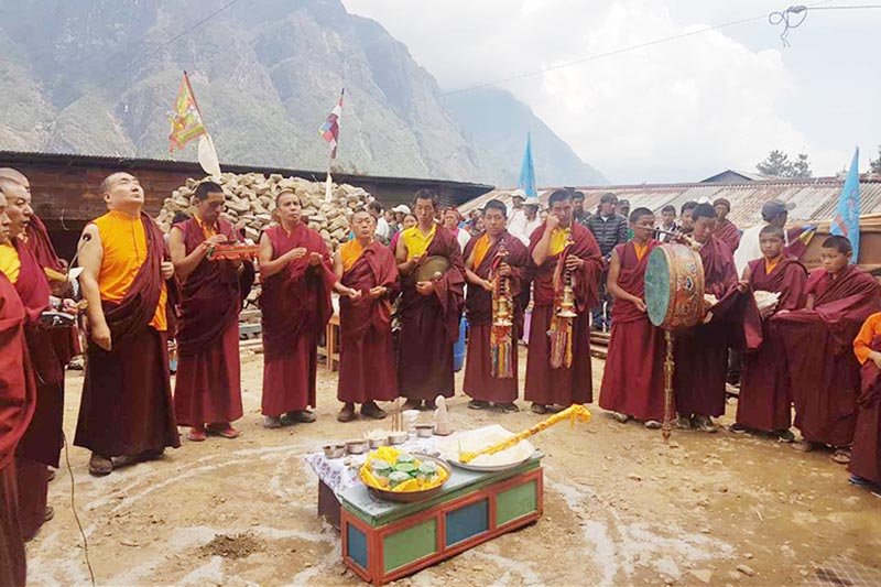 Demand for monastery reconstruction
