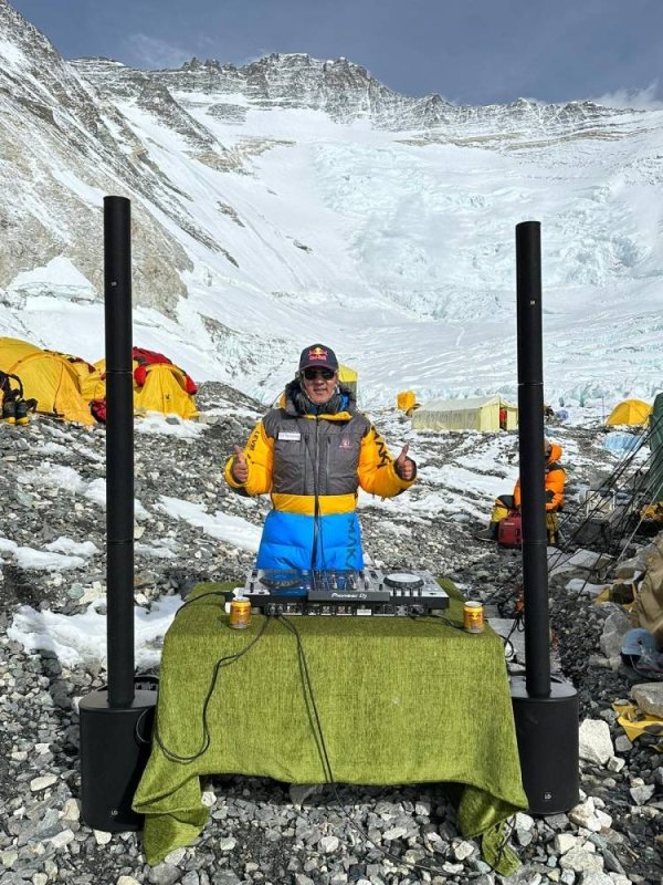 DJ Tenzing: Spinning tracks at Everest's Camp II for climate change awareness