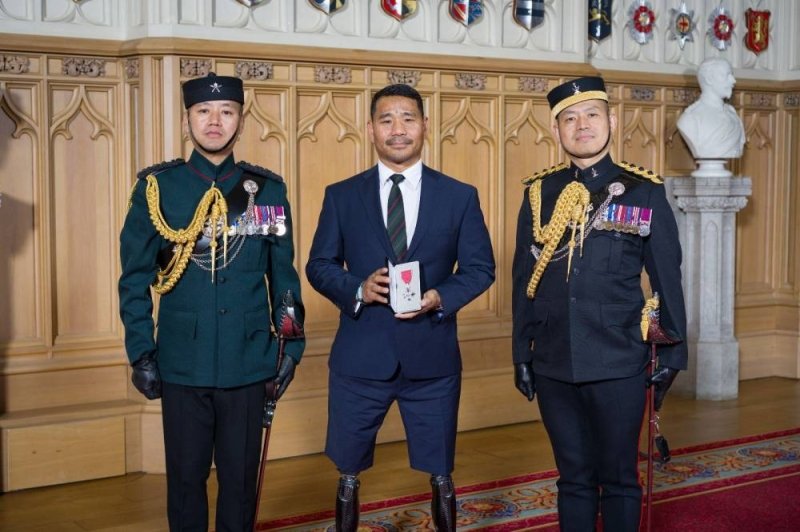 Double-Amputee Ex-Gurkha Hari Budha Magar awarded MBE