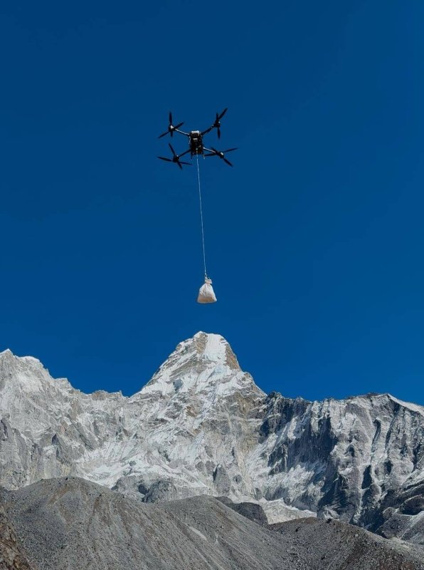 Drones to clean Everest and minimise casualties