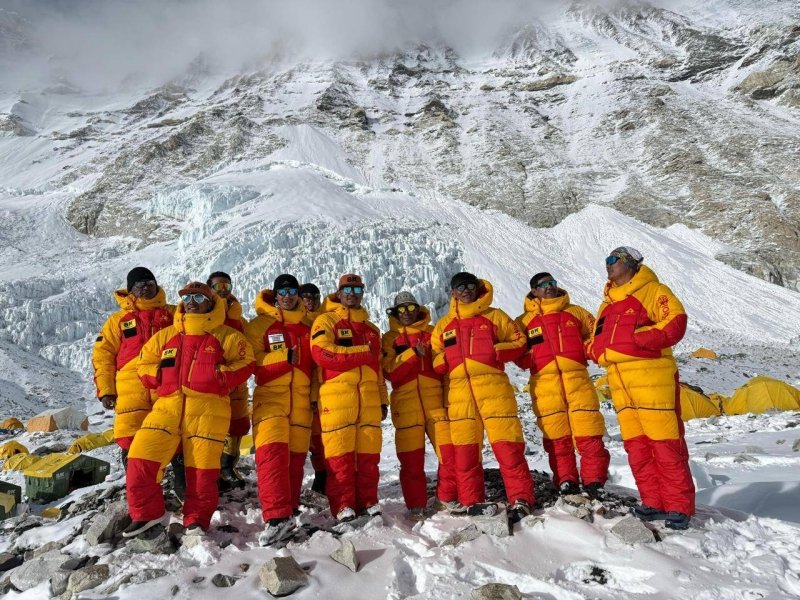 Everest summit route opens from Nepal side, seven climbers make season's first ascent