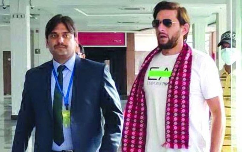 Ex-Pak skipper 'Boom Boom' Afridi in town