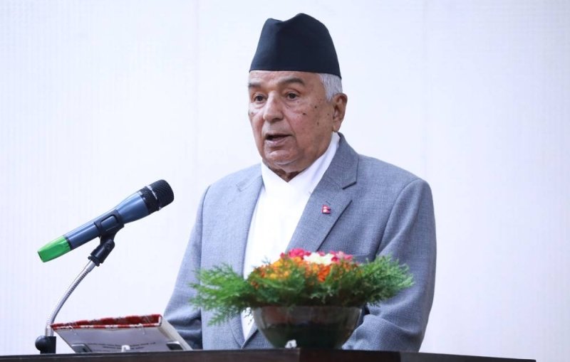 Federal Democratic Republic grants right to hold those in power accountable: President Paudel