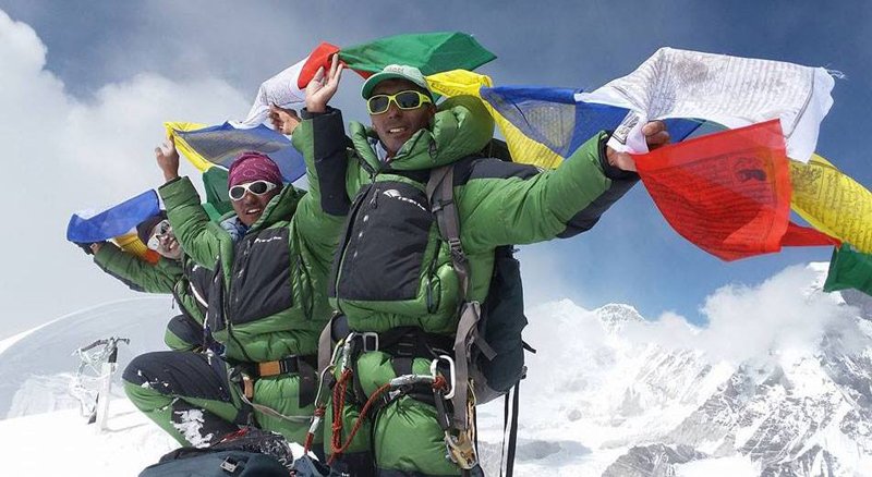 First ascents of Mt Burke Khang, Larkya Lha South East Wall