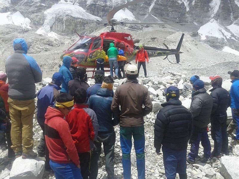 Four climbers found dead at Camp IV on Mt Everest