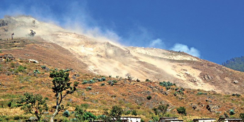 Gorkha quake caused 4,312 landslides in Nepal: Report