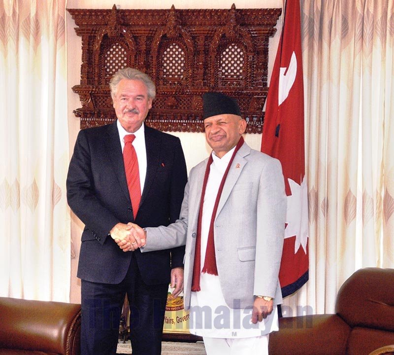 Gyawali, Asselborn hold talks