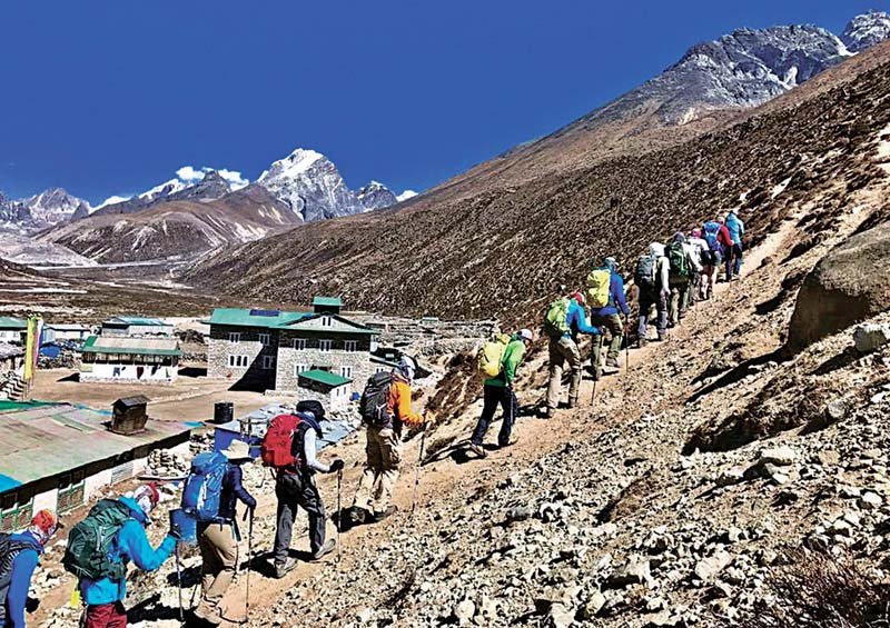 Highest number of permit issued for climbing Mt Everest till now