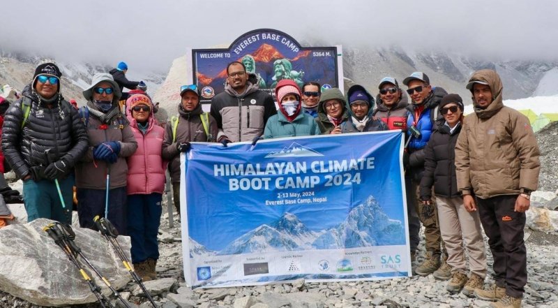 Himalayan Climate Boot Camp 2024 hosts climate change interaction at Everest Base Camp