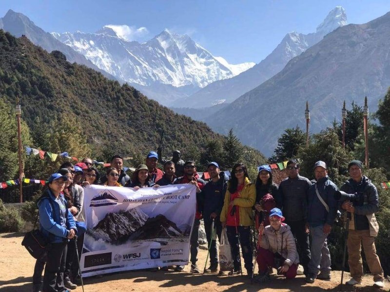 Himalayan Climate Boot Camp team returns from tough Everest terrains