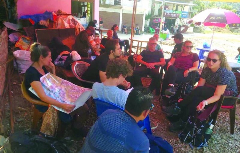 Hundreds stuck in Ramechhap due to bad weather