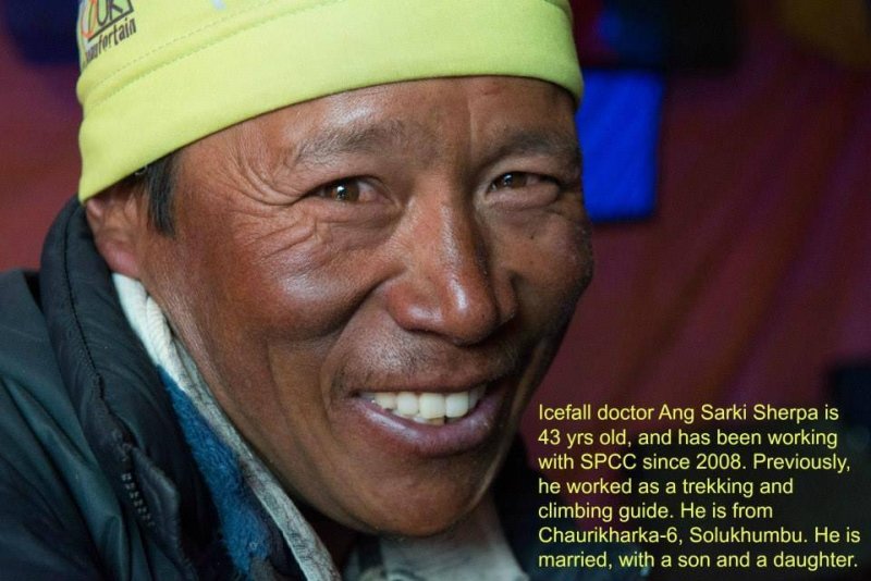 Icefall doctors leave for Base camp to open the Mt. Everest route for the spring season