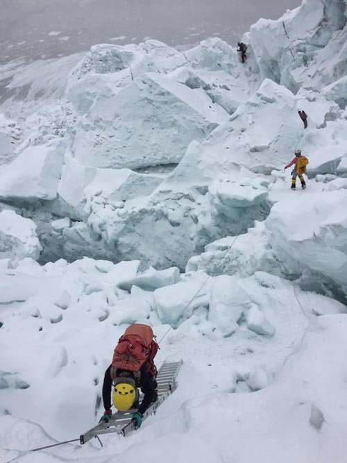 Icefall doctors leave for Everest as spring climbing season begins
