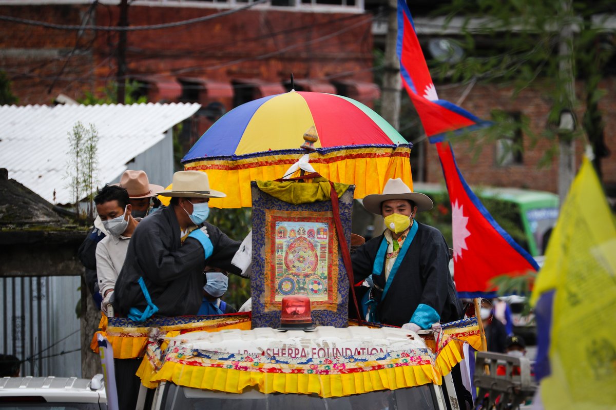 In Pictures: Final rites of the 'Snow Leopard' - record-holding mountaineer Ang Rita Sherpa