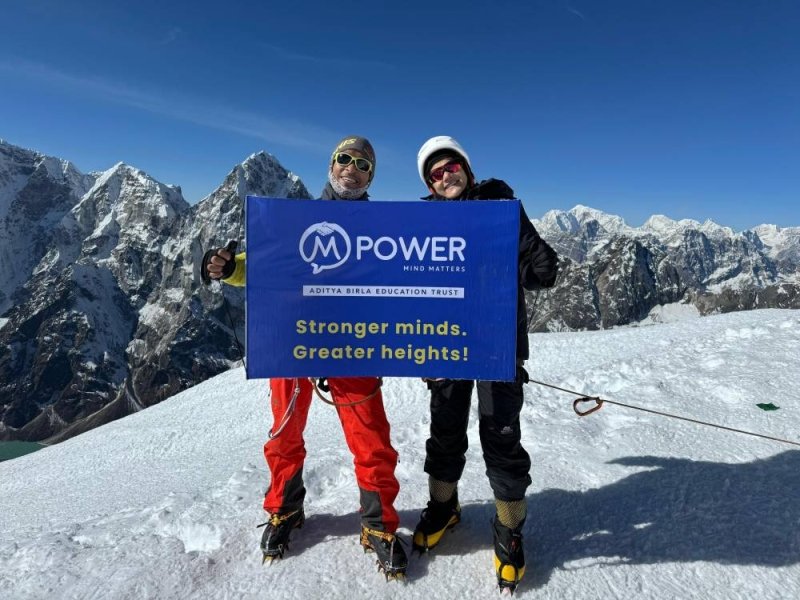 India's billionaire Neerja Birla scales Lobuche