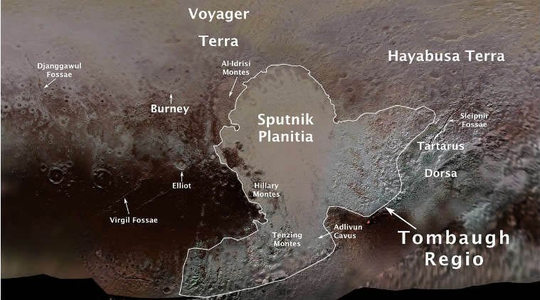 It�s official: Pluto�s mountains named after Tenzing Norgay, Edmund Hillary