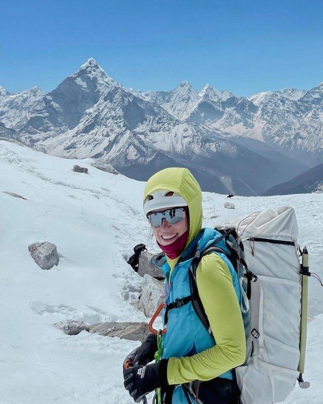 Jessica Wedel becomes first ovarian cancer survivor to summit Everest