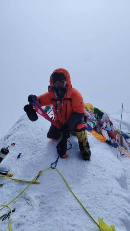 Jyamchang Bhote summits Everest for ninth time, carries environmental message