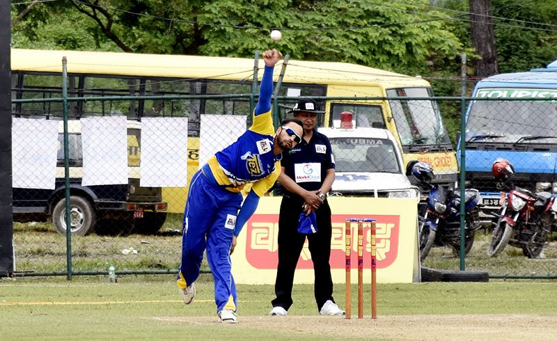 Khadka misses out on century by a run