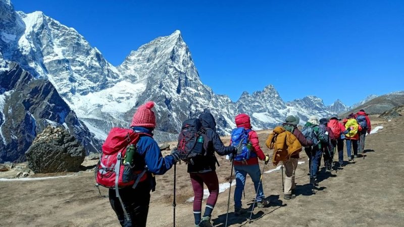 Khumbu region overwhelmed by tourists, Lukla records 200 flights on Tuesday