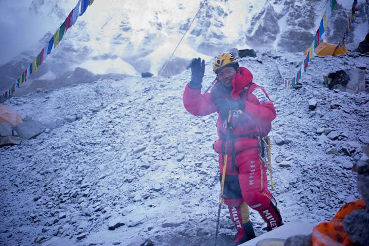 Kuriki on Camp IV for second Everest attempt