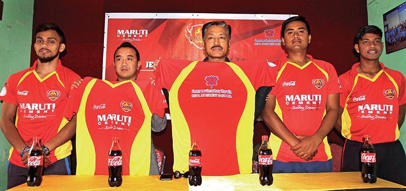 Lalitpur Patriots unveil jersey, skipper