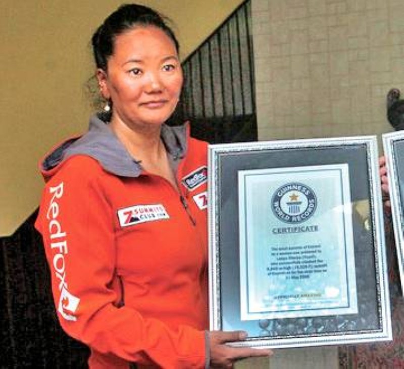 Lhakpa Sherpa aims to break her own record scaling Everest for 10th time