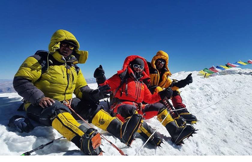 Maya Sherpa first Nepali woman to scale Himlung Himal