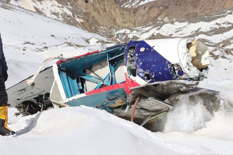 NA recover two dead bodies, helicopter wreckage allegedly from 15 years ago at Dhaulagiri Base Camp