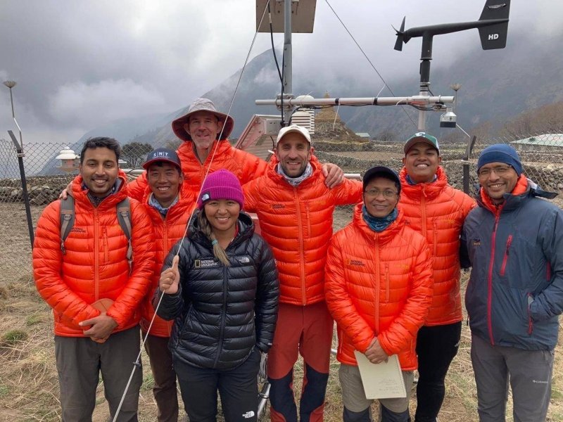 NatGeo expedition returns to Everest for weather station maintenance