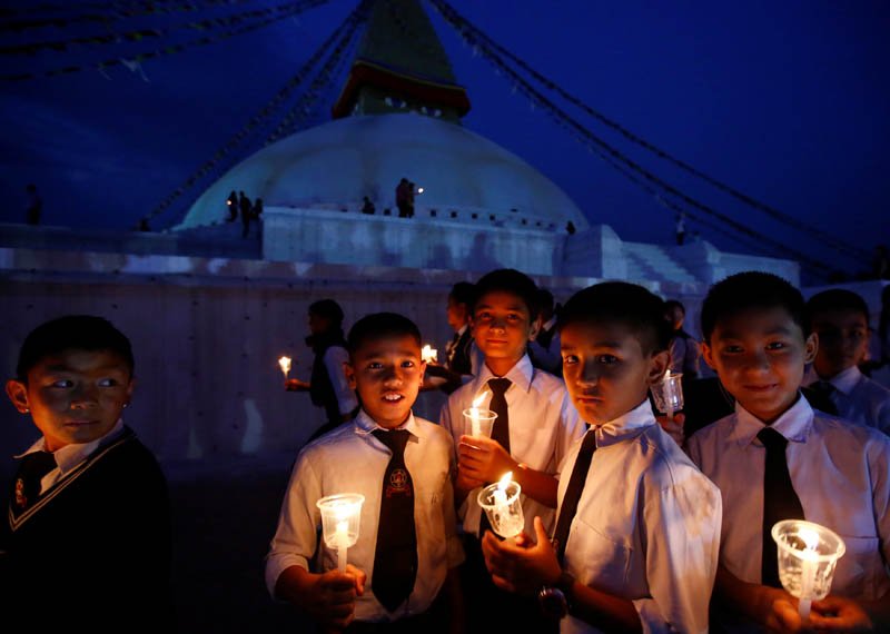 Nepal marks quake anniversary under lockdown