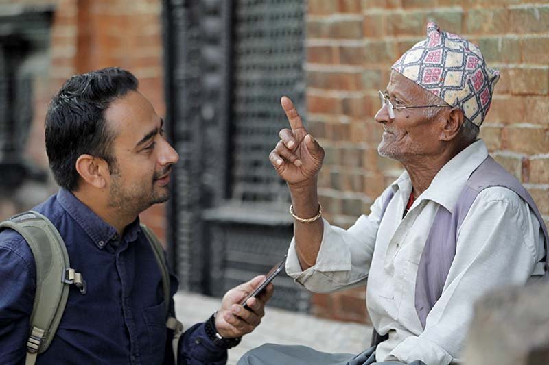 Nepal storyteller uses photos and few lines to reveal lives