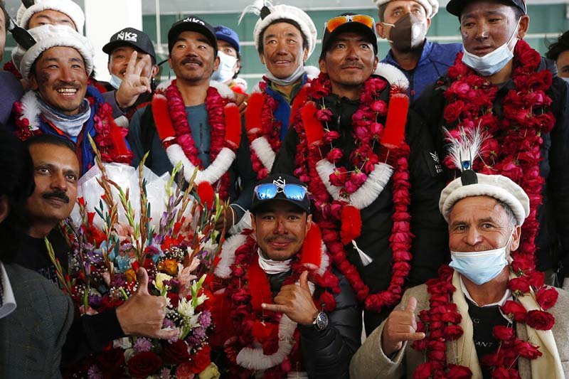 Nepali climbers who scaled K2 in Pakistan recount success