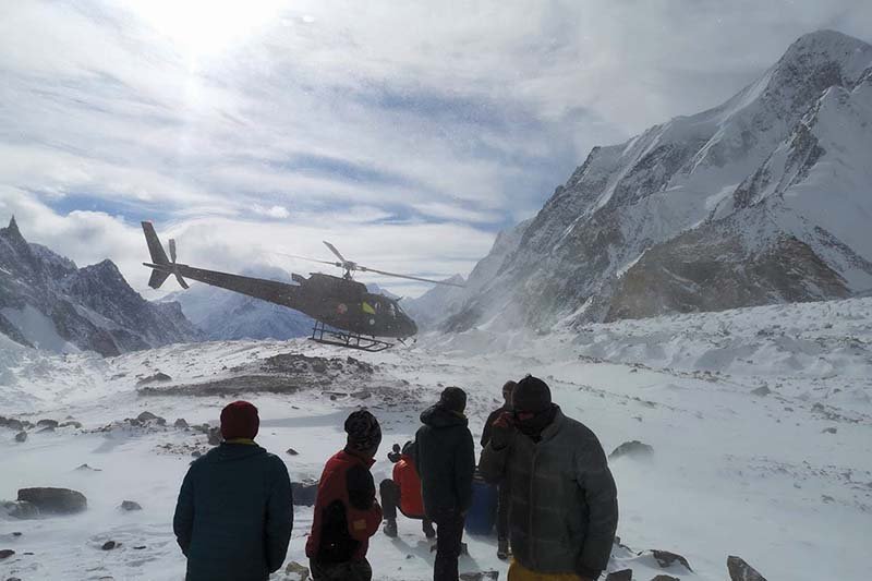 Nepali team in race to set record by scaling K2 in winter