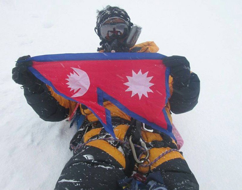 Nepal's new Constitution taken to top of the world