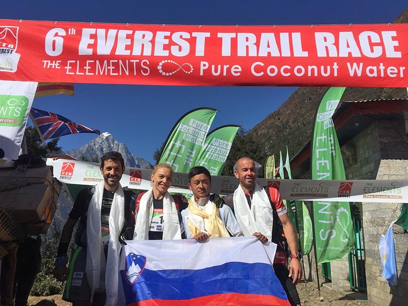 Nepal's Pasang Lama Sherpa wins Everest Trail Race