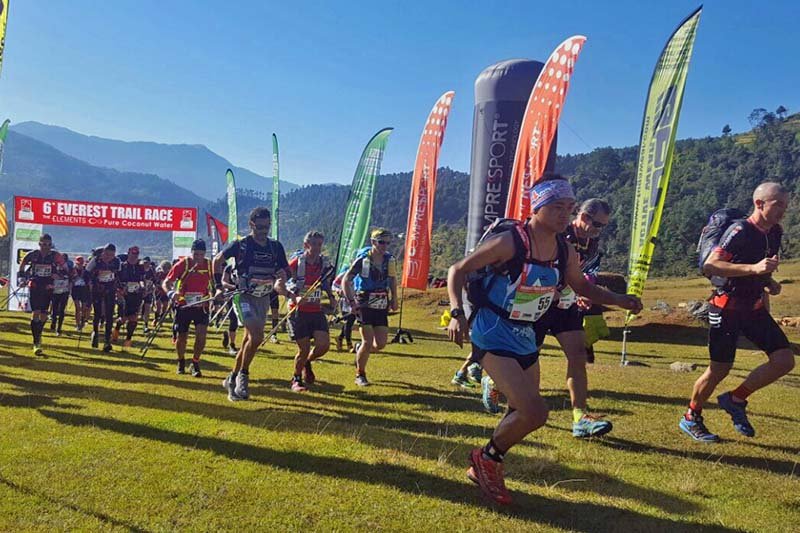 Nepal�s Sherpa takes lead in toughest Everest Trail Race